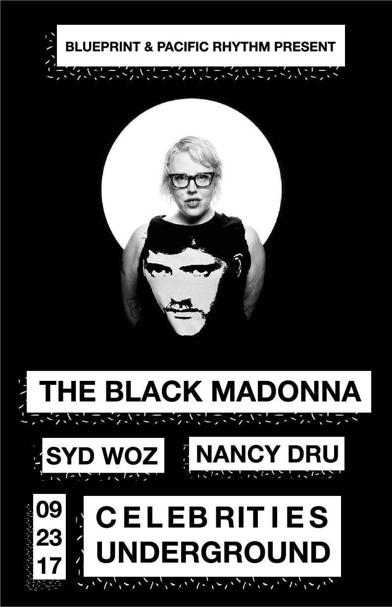 The Black Madonna — event flyer, 23 September 2017