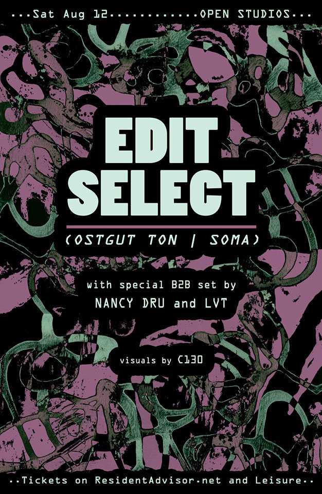 Edit Select, Nancy Dru and LVT flyer